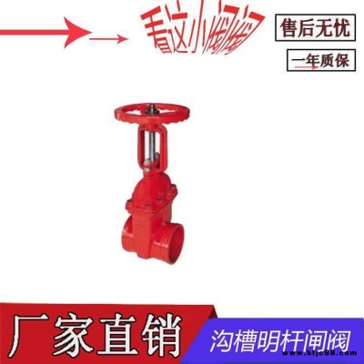 上海 龍貫 閥門 大體 Z81X Z81X批發(fā) 溝槽 消防 軟密封明桿閘閥 手動(dòng)閘閥 防爆閘閥