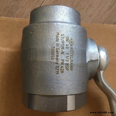 供應德國進口ROTELMANN球閥，用于測量裝置的球閥，不銹鋼材質，109055