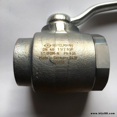 供應德國進口ROTELMANN球閥，用于測量裝置的球閥，不銹鋼材質，109085