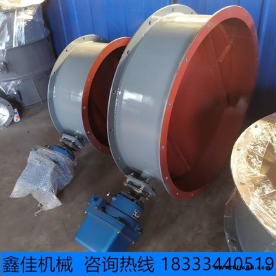 手動渦輪排氣閥 DN500除塵煙氣管道風量調(diào)節(jié)閥 氣動蝶閥翻板閥冷風閥