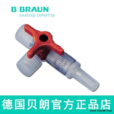 德國貝朗 醫(yī)用三通 409512CN 紅色  一次性使用旋塞閥 三通醫(yī)用 輸液三通 三通閥