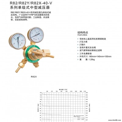 AMFLO敦陽R82系列黃銅減壓閥
