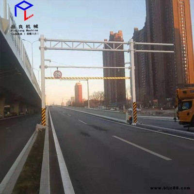 電動升降限高架 公路限高限寬設施廠家 智能遙控器龍骨門架 簡易限高架