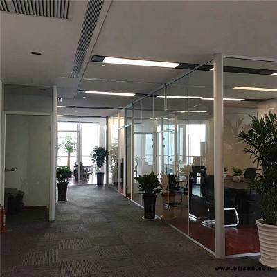 班輸公 辦公室單玻隔斷 單玻隔斷 規格齊全