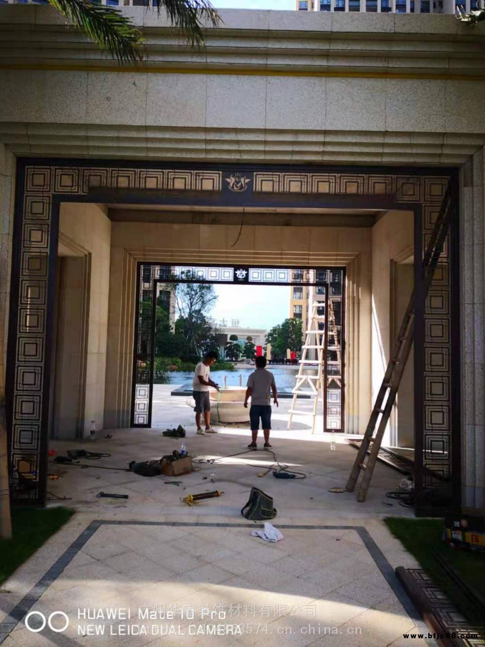 金屬屏風雕花 不銹鋼板字體沒水切割 專業金屬屏風隔斷 金屬鏤空雕花 屏風隔斷