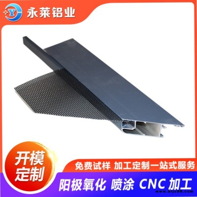 百葉隔斷鋁型材 玻璃門窗斷橋鋁型材 平開雙開隔斷斷橋鋁材