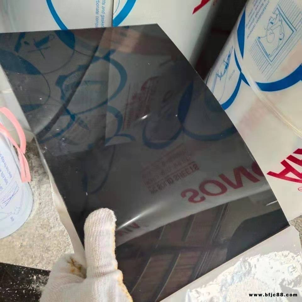 淺煙灰色岑紅耐力板別墅陽臺停車遮陽棚門窗雨棚pc板高端十年質(zhì)?，F(xiàn)貨