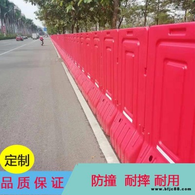 全新料高欄水馬護欄/廣州番禺道路防撞水馬門板/