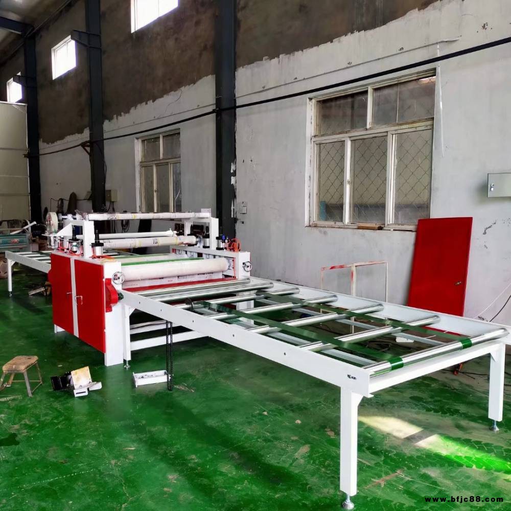 興順供應 密度板全自動貼面機 珍珠棉無膠貼合機 粘合機