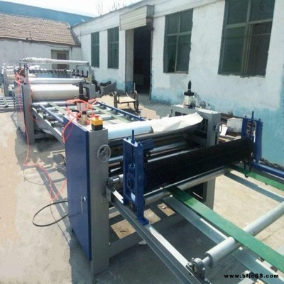平面板材貼紙生產(chǎn)線 孔氏廠家直銷板材貼膜機 密度板 貼面機質(zhì)保