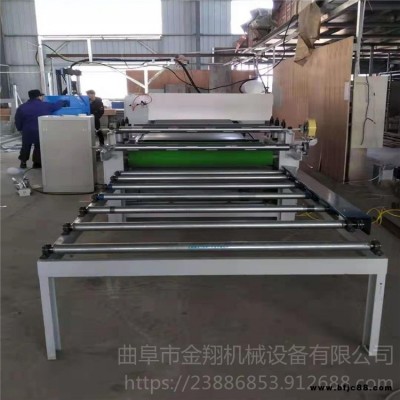 特價出售多層刨花板貼面機 變頻分體式生態(tài)板貼面機 金翔機械