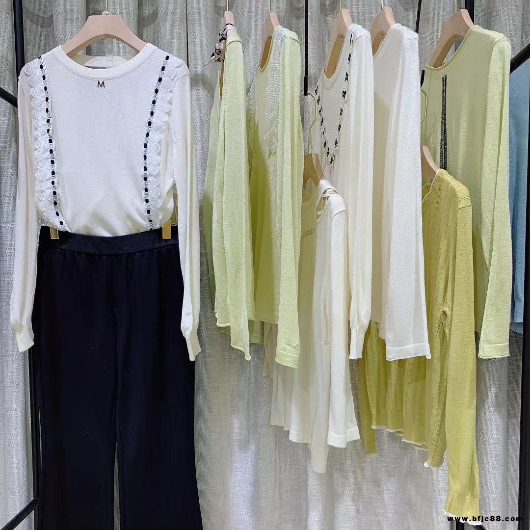 素瑩羊?毛衫2020年冬款杭州女裝折扣店進貨 大碼女裝寬松氣質貴夫人端莊大氣羊毛衫