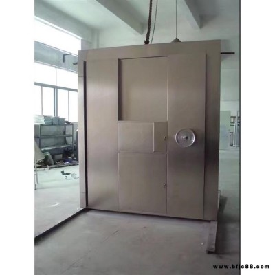 西藏典當(dāng)行金庫門碳鋼庫房防盜門 拉薩展覽館金庫門紅外報(bào)警電子密碼鎖