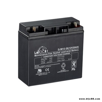 LEOCH蓄電池DJW12-20 12V20AH 理士閥控式鉛酸蓄電池DJW12-20電子鎖 門禁系統