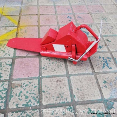 自鎖鐵鞋 防盜帶鎖客車鐵鞋 貨車防盜鐵鞋 電力機車止輪器鴻聚生產