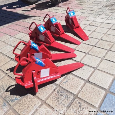 貨車防盜鐵鞋 FDX 帶鎖防盜Ⅰ型止輪器 防溜鐵鞋  內三角自鎖鐵鞋鴻聚牌