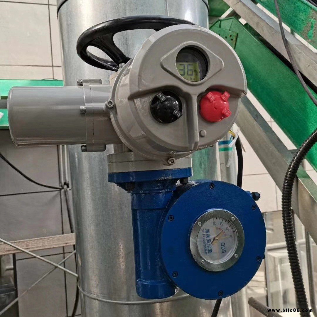 上海栗垣電動換熱器蝶閥D943H-16C 硬密封法蘭連接