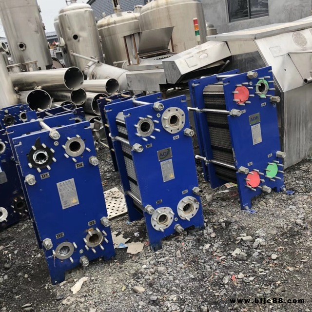 棟良設備 低價出售二手板式換熱器 二手316L不銹鋼換熱器 二手熱交換器 二手螺旋板換熱器