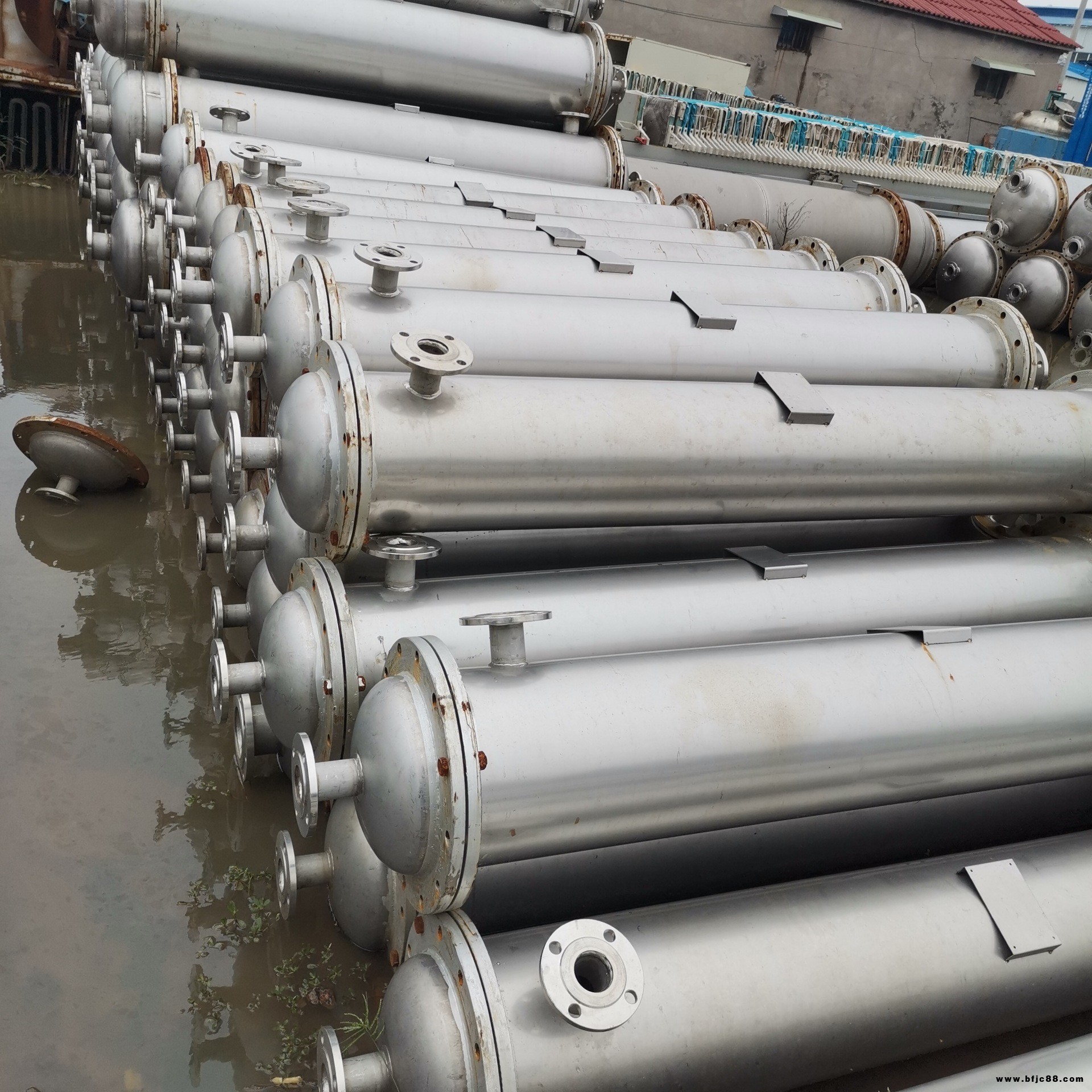 二手列管冷凝器不銹鋼列管式換熱器 冷凝器廠家海博設備多規(guī)格在線銷售
