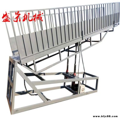 卸豬臺(tái) 固定式裝豬臺(tái) 移動(dòng)式裝豬臺(tái) 盛榮SJG3-3 特殊尺寸來(lái)電定做  油電混動(dòng)裝豬升降臺(tái) 選配稱重系統(tǒng)