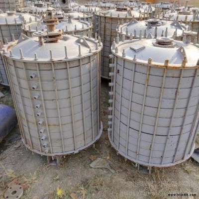 處理 二手片式冷凝器  搪瓷碟片式冷凝器   20方二手搪瓷換熱器 澤瑞現貨