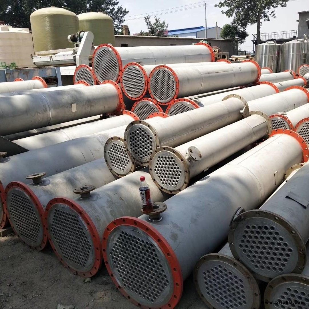 供應 不銹鋼列管換熱器，二手鈦材冷凝器，內外316L列管冷凝器