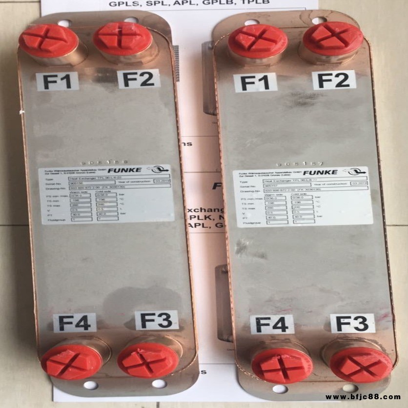 換熱器 板式換熱器 工業用 FUNKE 豐凱 NPL 2 德國原裝 進口
