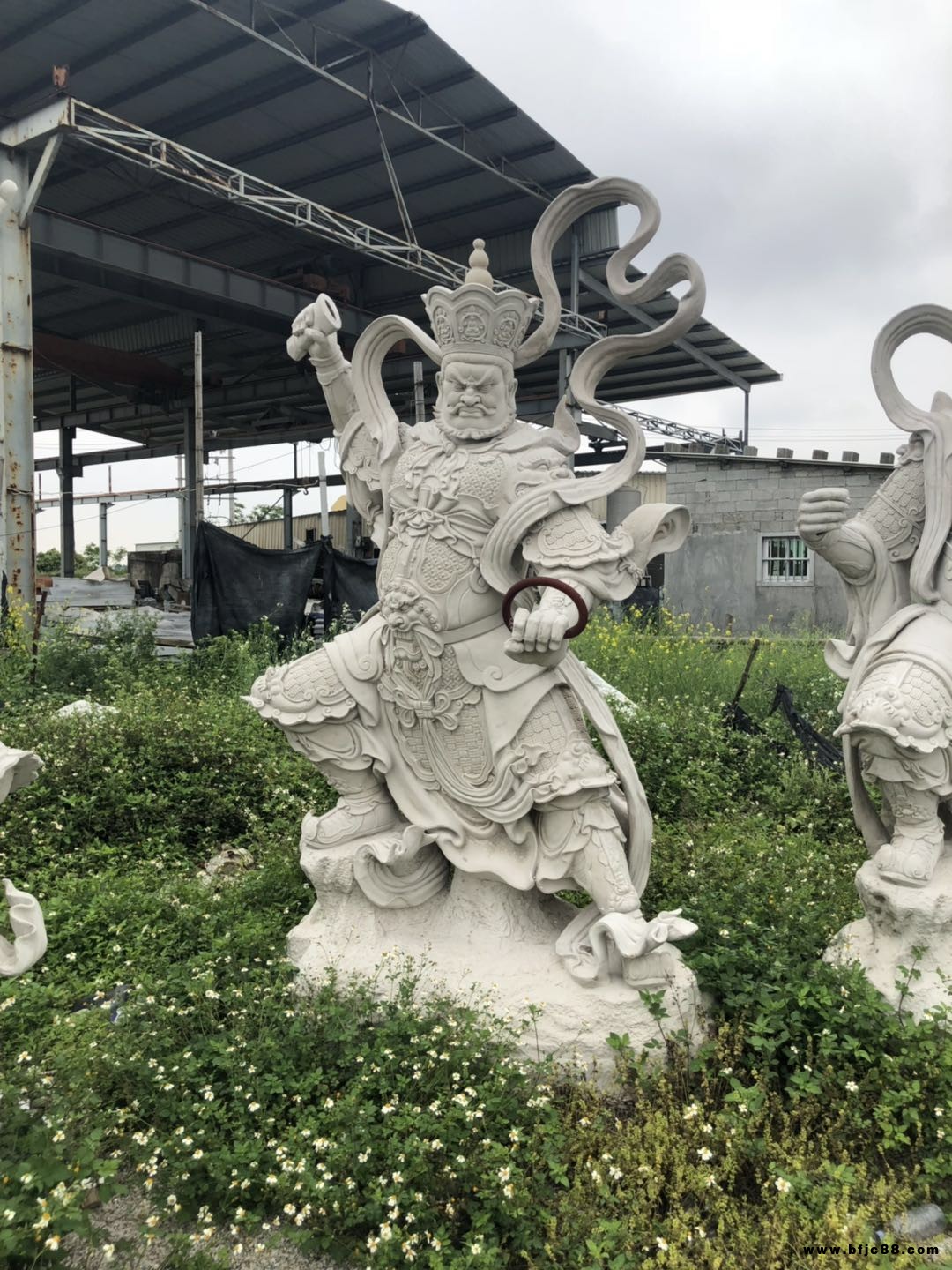 四大天王神像 本廠專業鑄造樹脂四大天王佛像 道觀四大天王神像 樹脂四大天王佛像