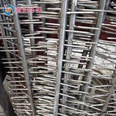 陽現貨鋸齒芒刺線 四齒電暈線鋸齒線芒刺線 2205螺旋電暈線-V型芒刺線 304不銹鋼芒刺線發貨涂防銹漆避免生銹