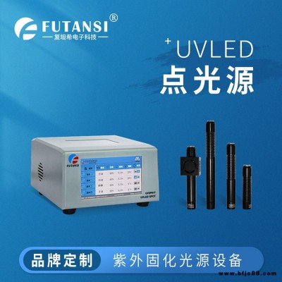 深圳復坦希40*40mm樹脂固化led紫外固化點光源