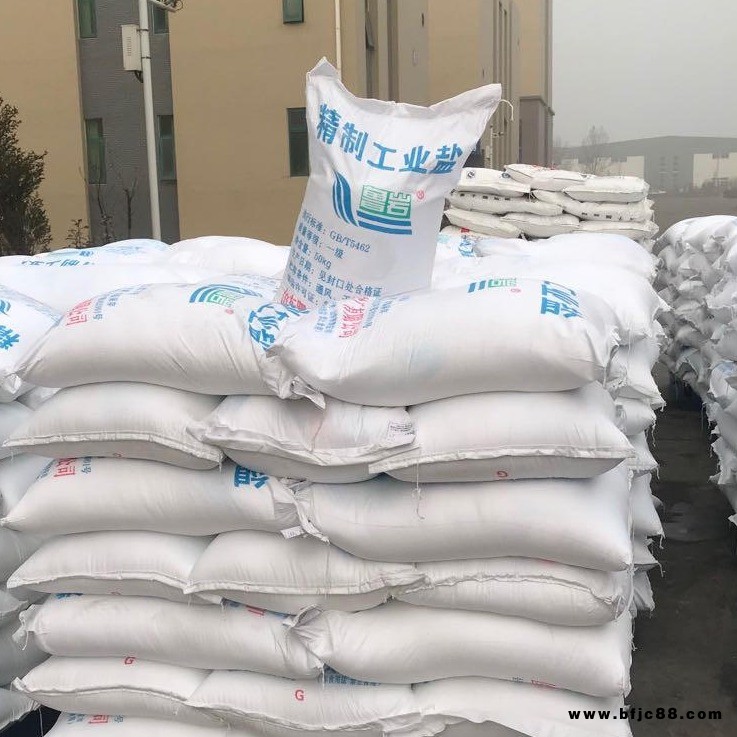 山東精制工業鹽 橡膠行業乳膠凝結劑 工業鹽氯化鈉 99%高含量 質量保證
