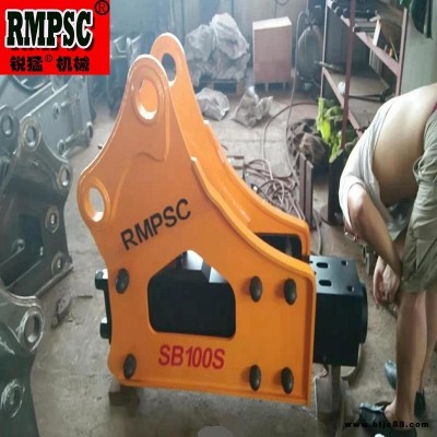 煙臺銳猛RMPSC破碎錘 原裝進口挖掘機水山工兵破碎錘 韓國SB50破碎錘整機 直徑100破碎錘整機三一徐工斗山臨工柳工