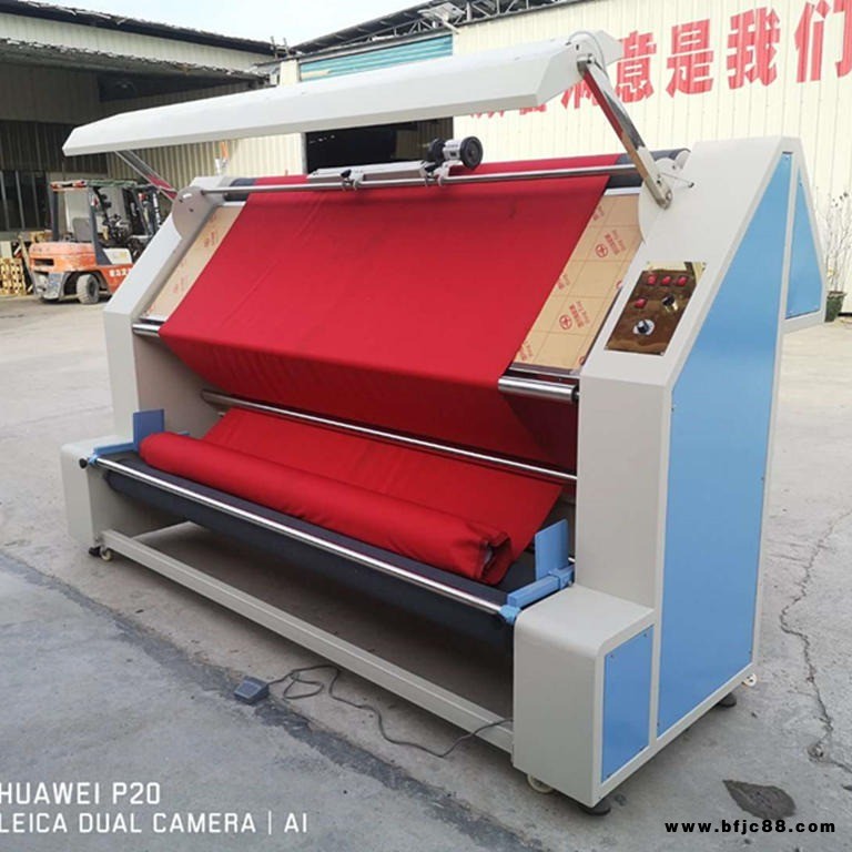 又驗布查布松布布料縮水一體機器驗布預縮機