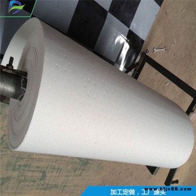 喬達(dá)環(huán)保 供應(yīng)6個(gè)厚B710透氣布 滌綸空氣斜槽帆布 B1200硫化布 可定制圓形硫化布