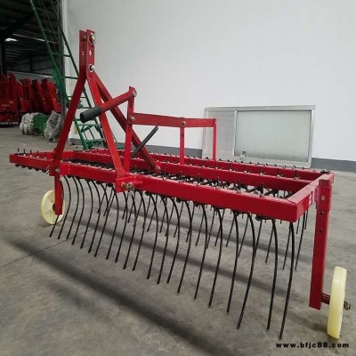 收蒜四殘膜機 殘膜撿拾機 地膜機耙齒型價格