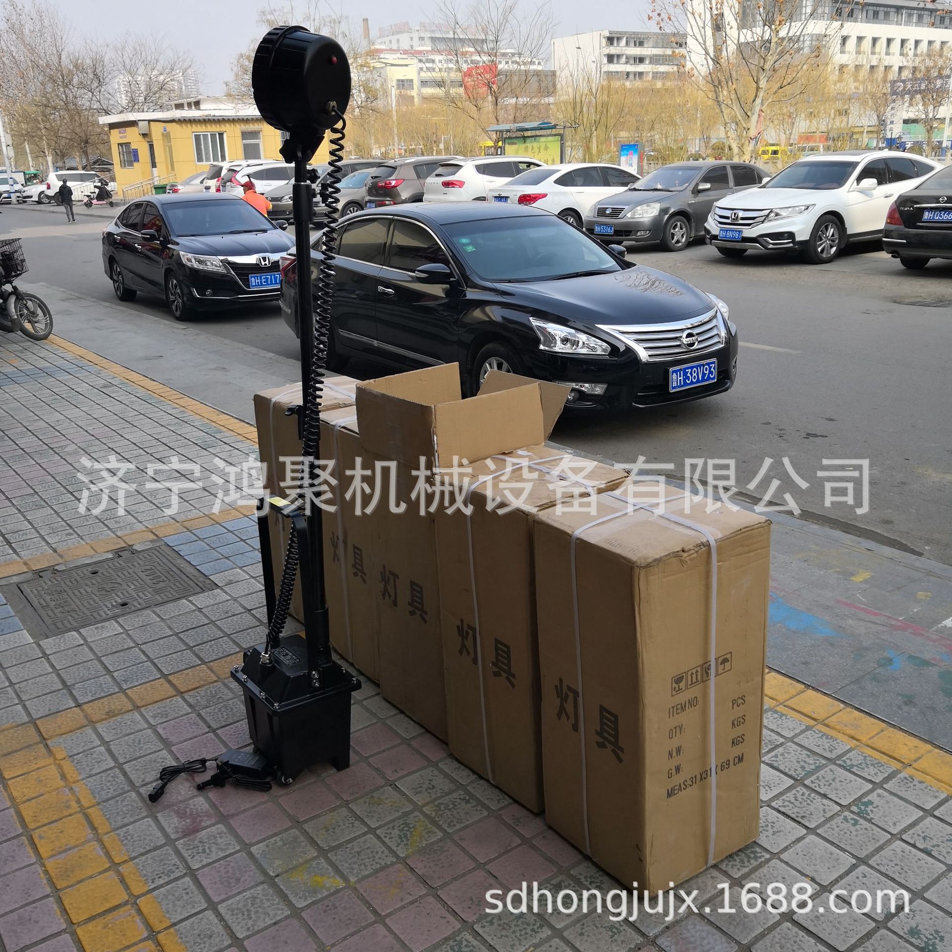 FW6101防爆探照燈 電力水利搶修升降應急燈 防爆移動探照燈示例圖11