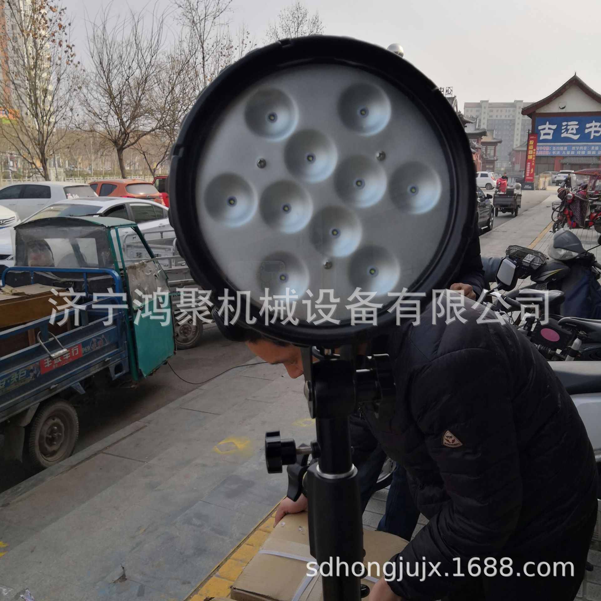 FW6101防爆探照燈 電力水利搶修升降應急燈 防爆移動探照燈示例圖12