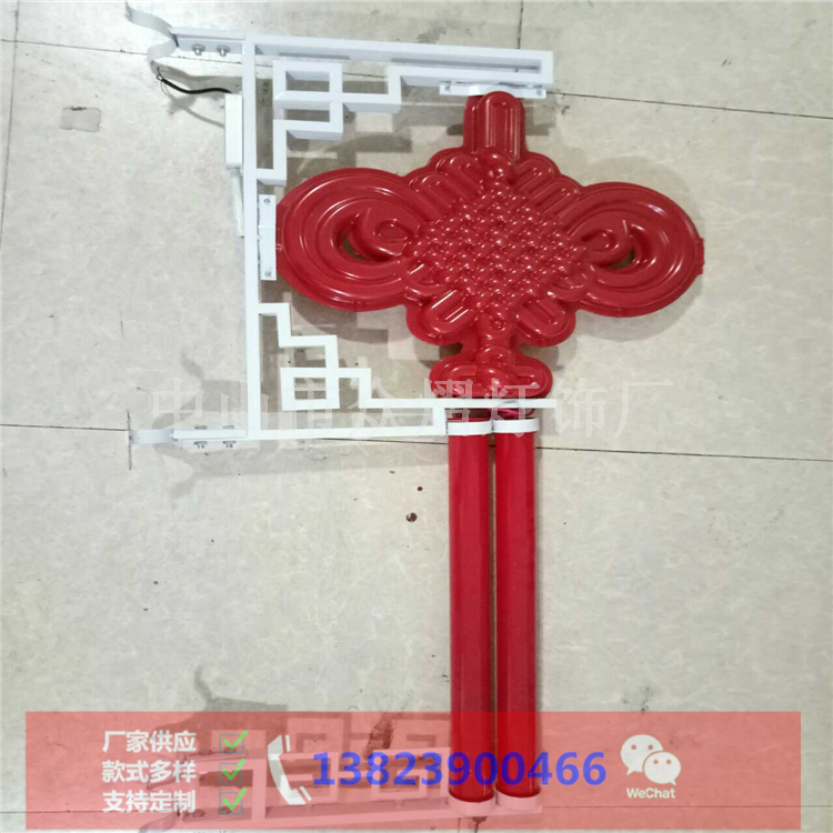 新疆霍城縣園林景觀燈2300*900中國結(jié)zy-2020