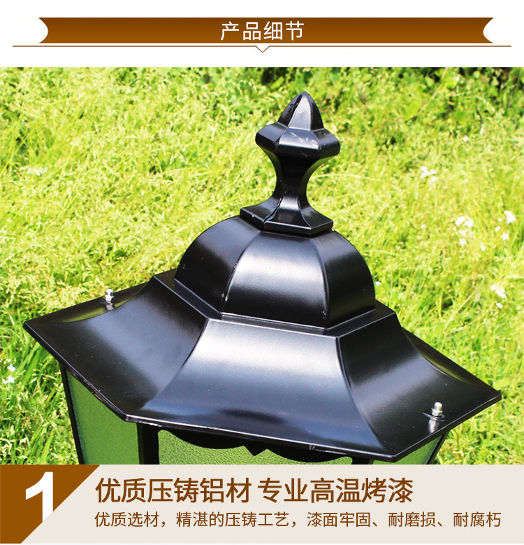 庭院燈戶外防水3米led路燈花園別墅小區道路高桿景觀燈廠家直銷示例圖15
