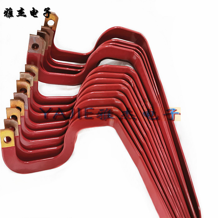 噴塑銅排 高導(dǎo)電紫銅排 電力設(shè)備導(dǎo)電連接件銅排電鍍折彎沖孔加工示例圖10