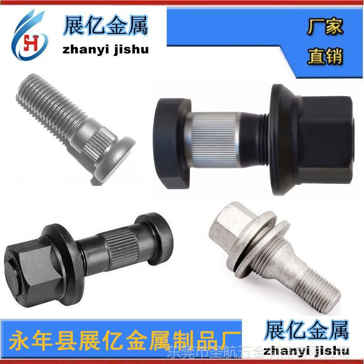 輪轂螺母，緊固件，輪轂螺帽，異形件，輪轂螺栓，輪轂螺絲 3