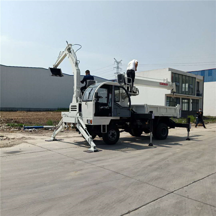 省工省時(shí)雙驅(qū)動(dòng)小型裝載機(jī) 工地用建筑用小鏟車廠家直銷示例圖7