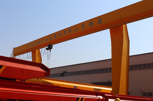 32噸小車式龍門起重機   L型室外龍門吊示例圖8