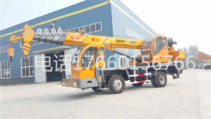 龍昕8噸汽車起重機  液壓系統   油電兩用示例圖1