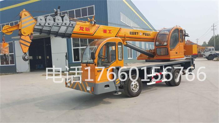 龍昕8噸汽車起重機  液壓系統   油電兩用示例圖2