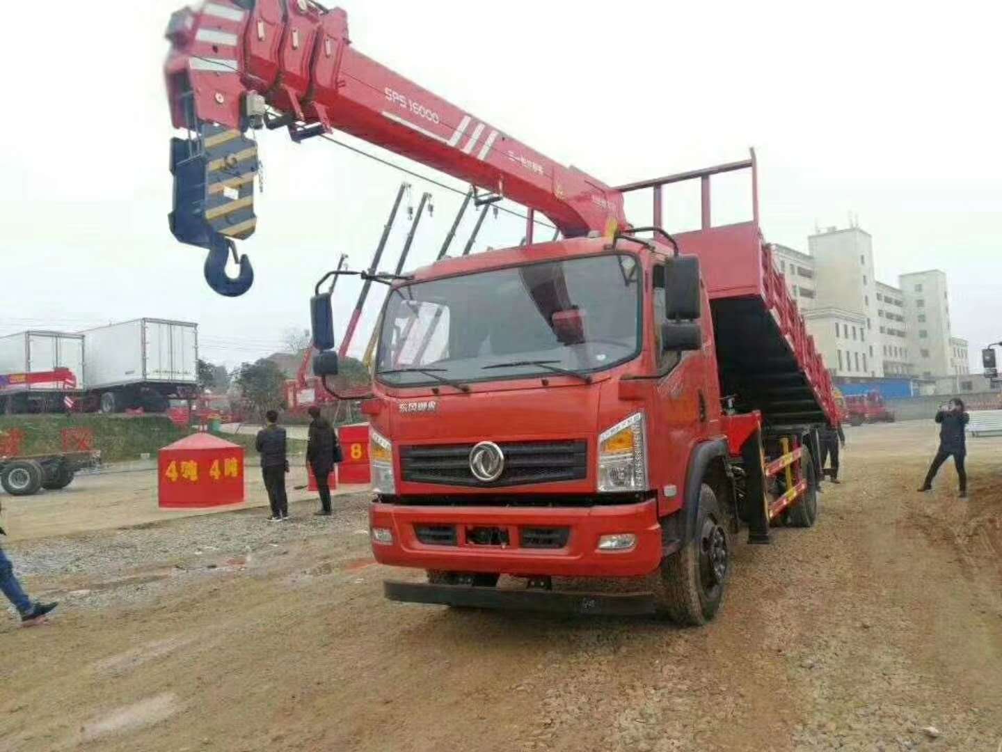 多功能自卸隨車吊三一7噸隨車起重機徐工石煤程力各品牌均有現(xiàn)貨示例圖2