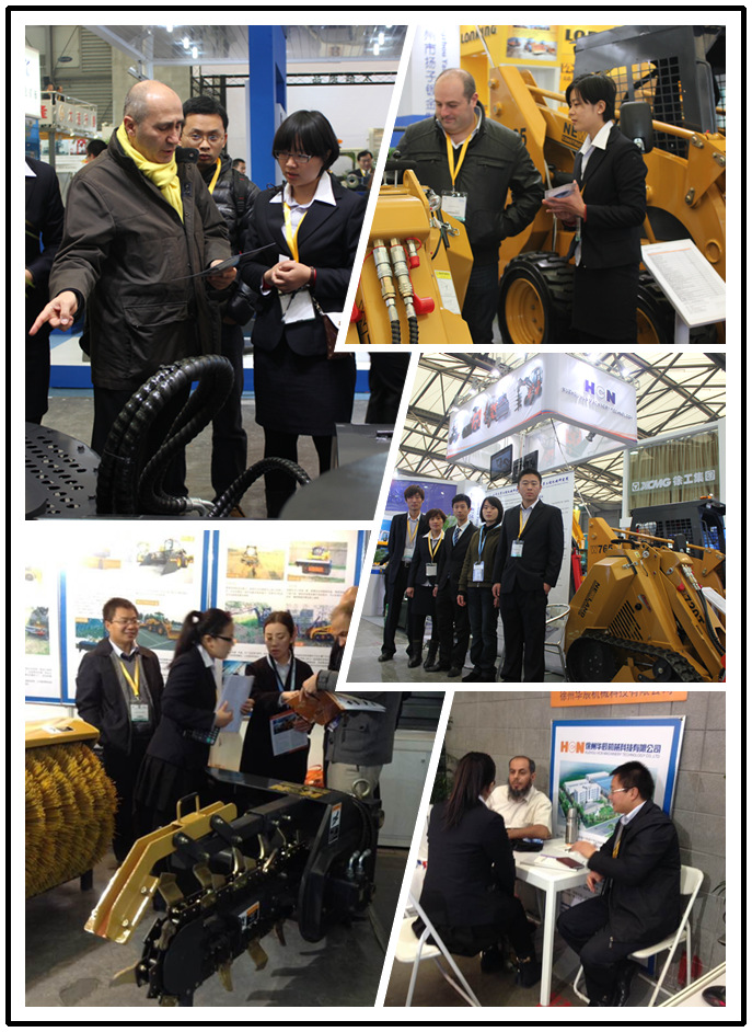 滑移清掃車 場地清掃滑移清掃車 HCN屈恩機具滑移清掃車專注清掃示例圖9