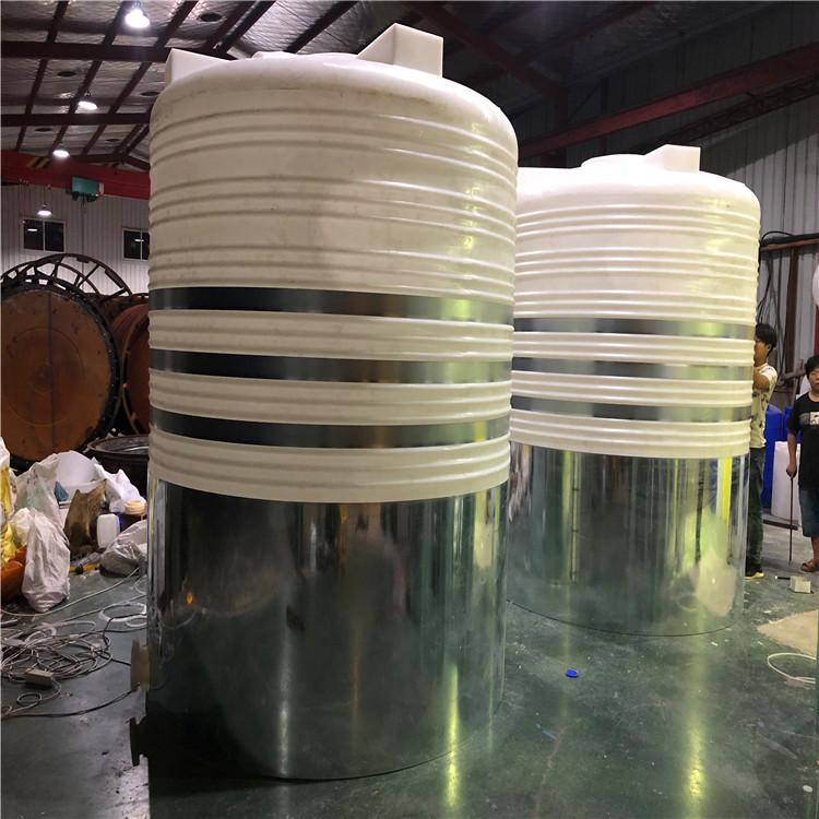 甬誠(chéng)滾塑 5噸五金容器 10方帶護(hù)欄塑料容器 耐藥性好耐酸堿化工容器