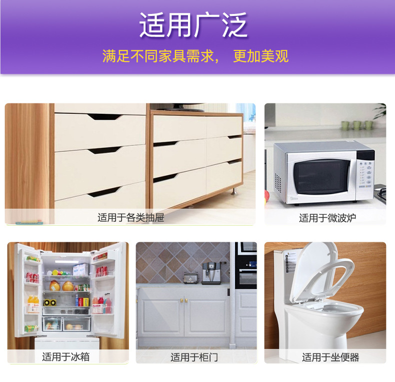 sharecare抽屜鎖兒童安全鎖寶寶防夾手柜子門鎖防開冰箱鎖嬰兒鎖示例圖15
