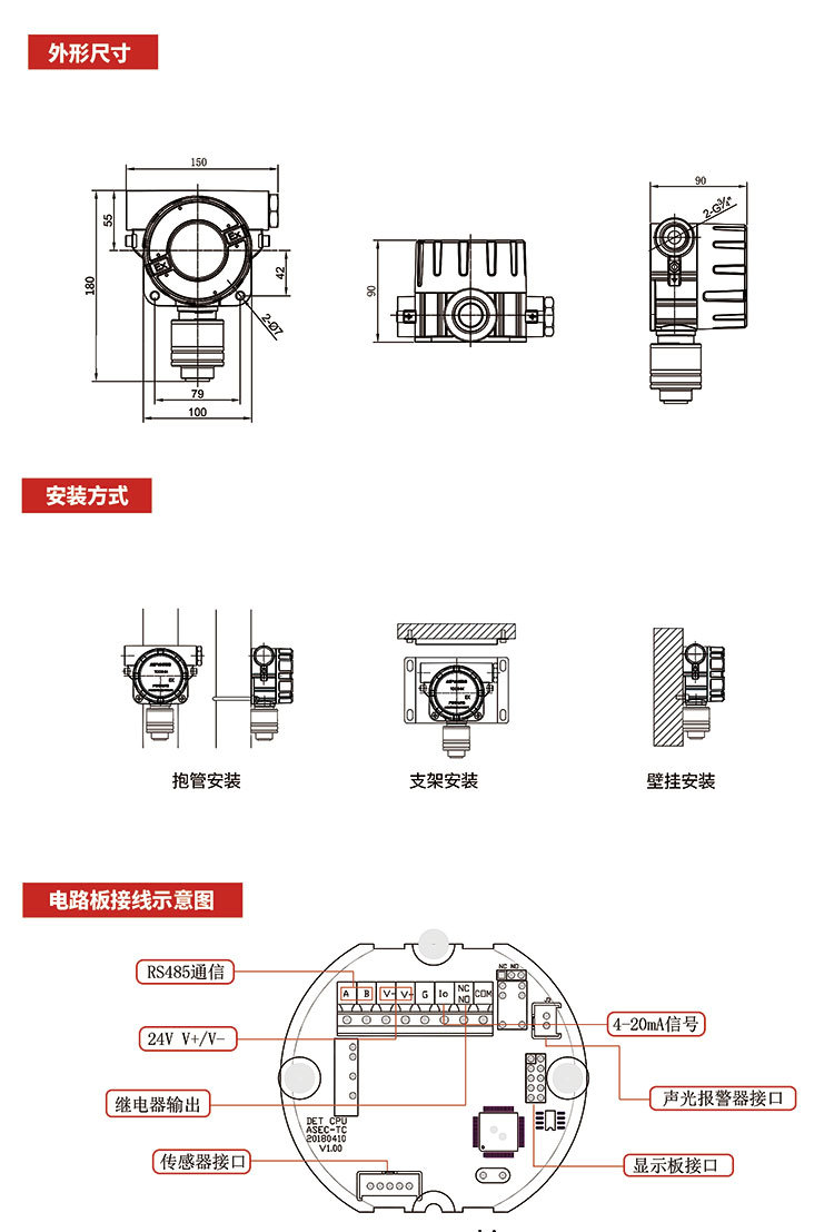 安賽科廠家直供硫化氫氣體報(bào)警器,氣體泄漏報(bào)警器,毒性氣體報(bào)警器示例圖27